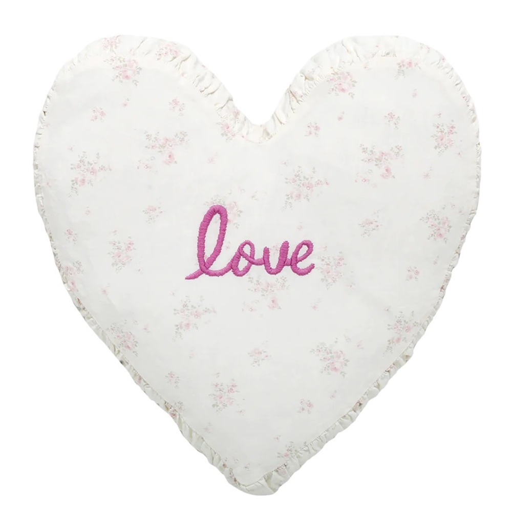 Rachel Ashwell Shabby Chic Couture Love Pillow BNWOT